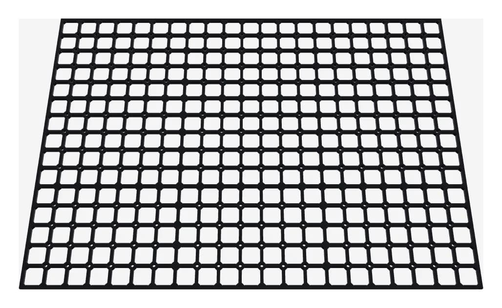 Zidni organizator, komplet od 9 ploča: 72 × 52 cm, 315 ćelija.