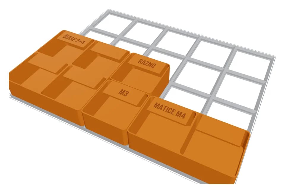 Modularni organizator ladica